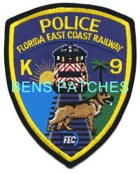 FLORIDA,FLORIDA EAST COAST RAILWAY POLICE K-9 1_wm